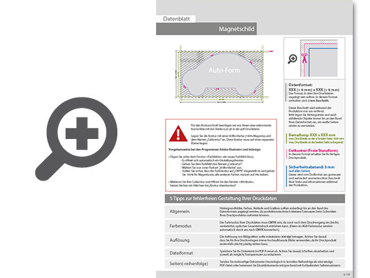 Product Bild hochwertiges_magnetschild_in_auto-form