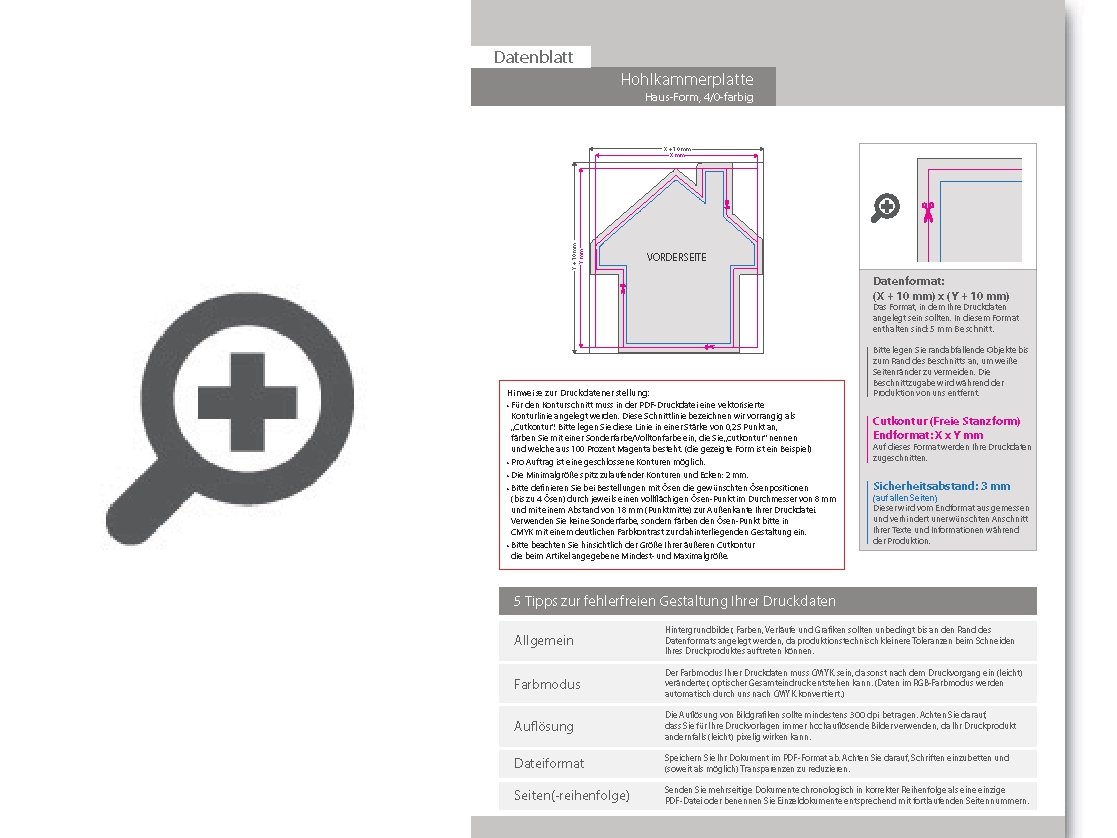 Product Bild hohlkammerplatte_in_haus-form_konturgefr__st___einseitig_4_0-farbig_bedruckt