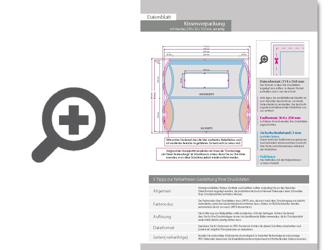 Product Bild kissenverpackung_(27_cm_x_3_2_cm_x_12_3_cm)_einseitig_bedruckt_4_0-farbig_mit_geklebtem_fenster