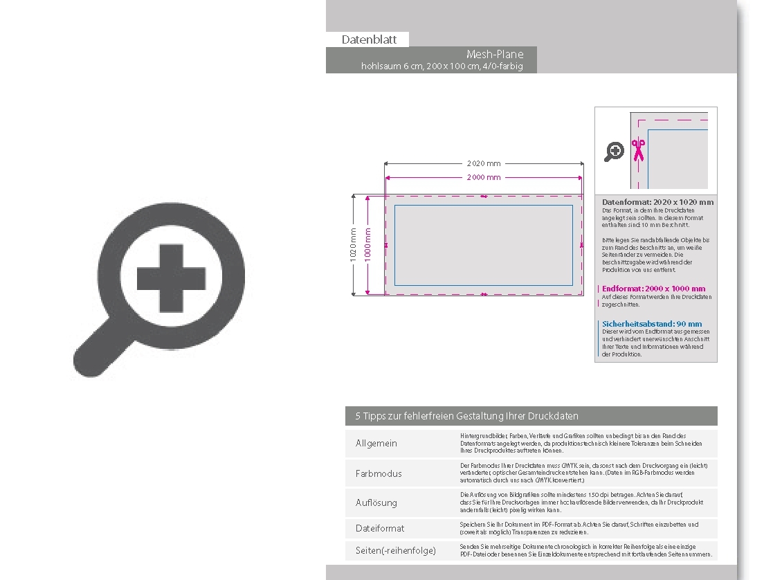 Product Bild hochwertige_mesh-plane_(pvc-frei)__200_x_100_cm__4_0-farbig_bedruckt__hohlsaum_oben_und_unten_(durchmesser_hohlsaum_6_0_cm)