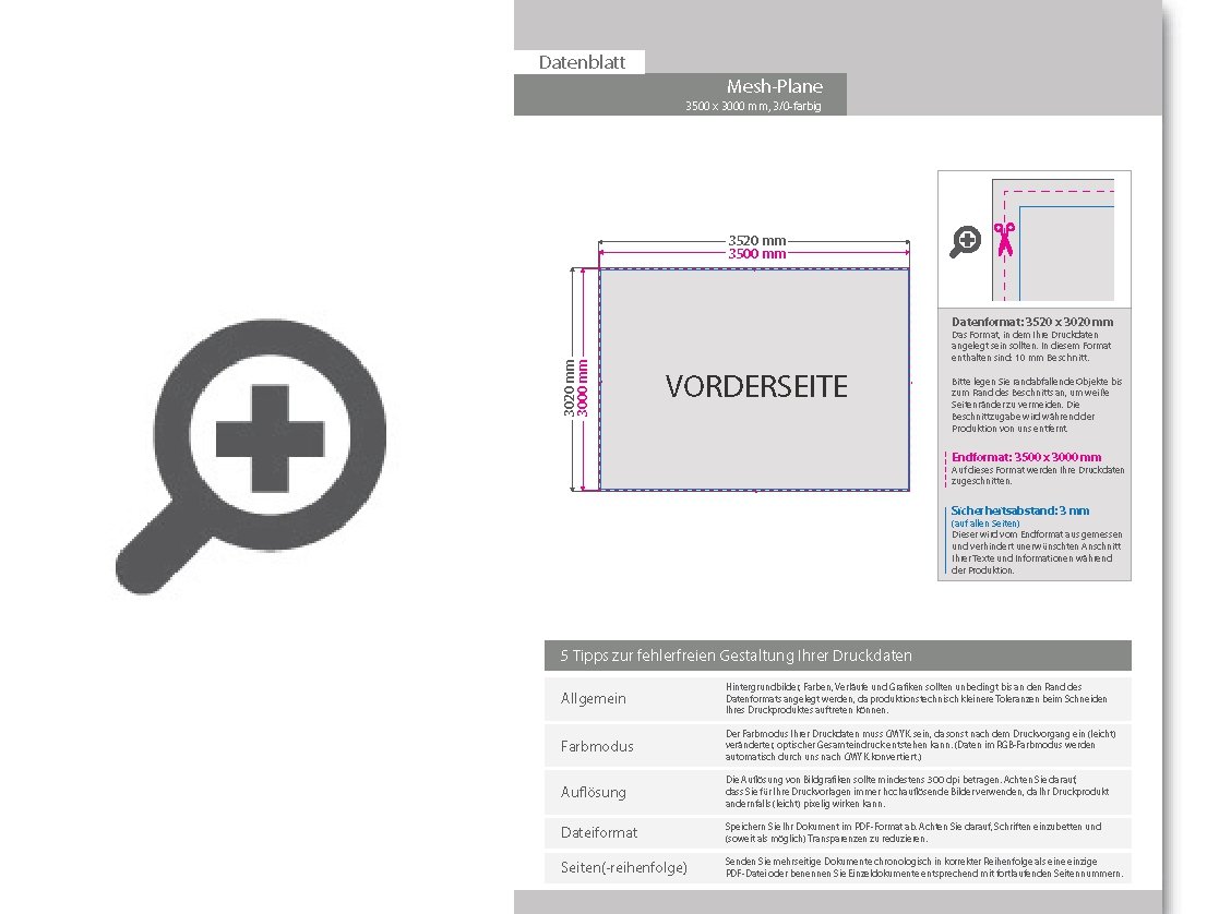 Product Bild hochwertige_mesh-plane_(pvc-frei)__350_x_300_cm__4_0-farbig_bedruckt____sen_im_abstand_von_50_cm_oben_und_unten